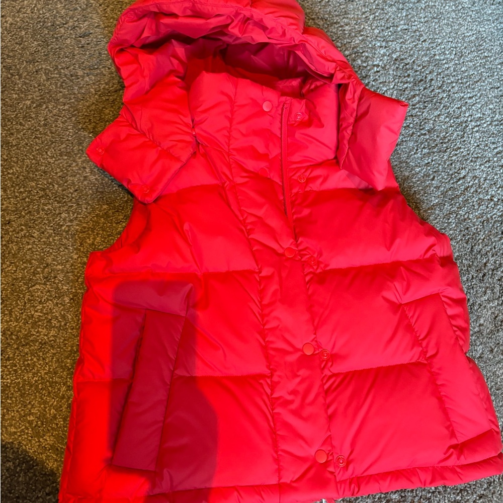 lululemon athletica Red Puffer Jacket